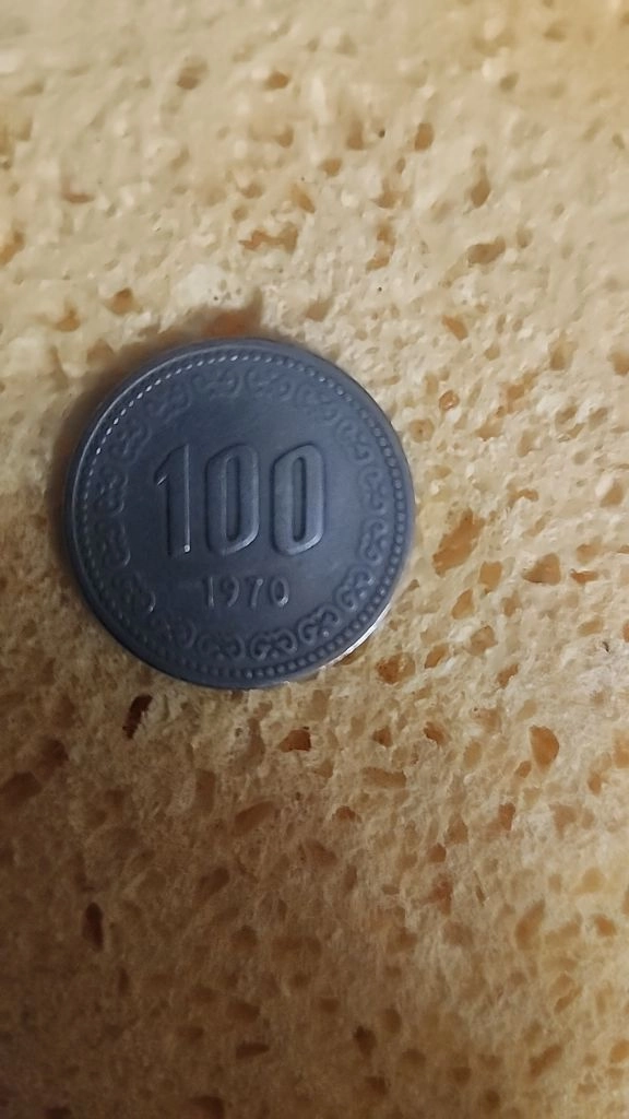 1982년 100원 동전 이미지