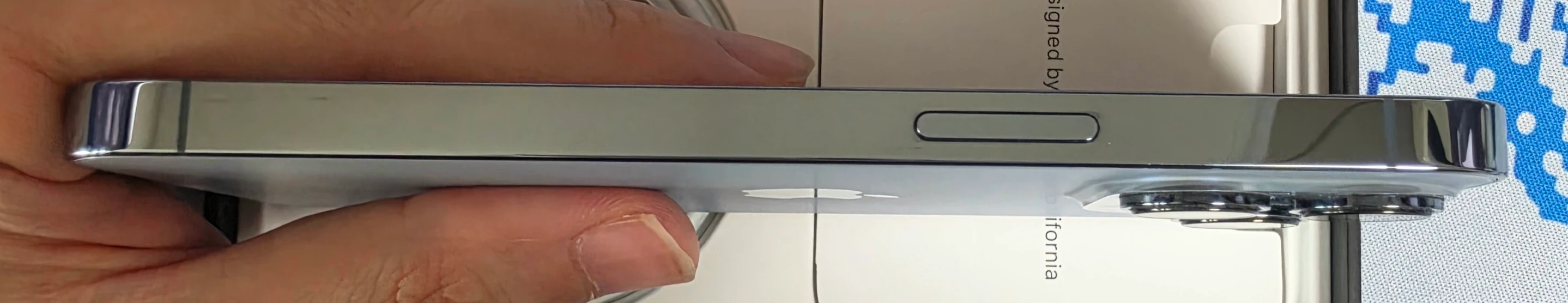 아이폰13프로 시에라블루 128GB 배터리 100퍼 이미지