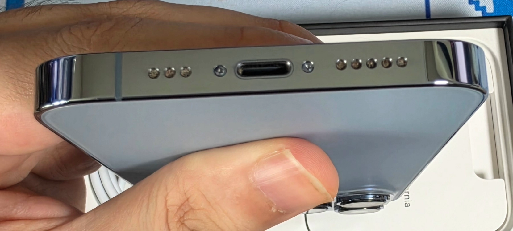 아이폰13프로 시에라블루 128GB 배터리 100퍼 이미지
