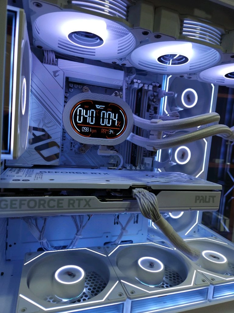 미사용 ) 9800X3D & RTX5070 컴퓨터 PC 이미지