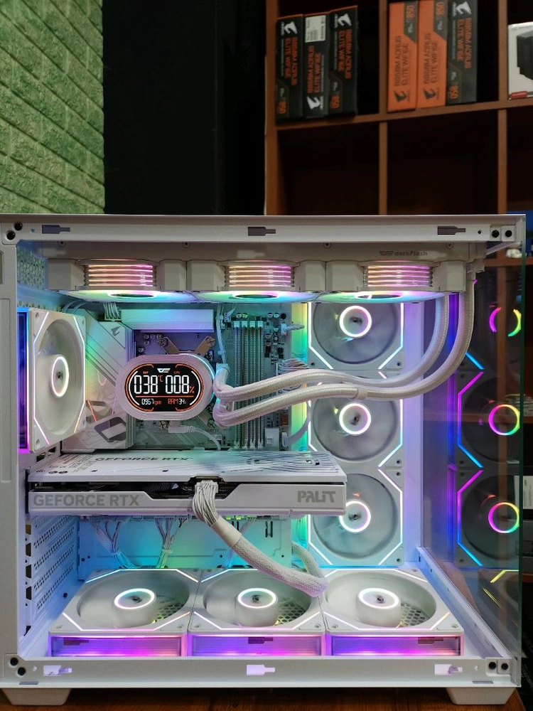 미사용 ) 9800X3D & RTX5070 컴퓨터 PC 이미지