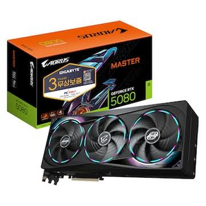 기가바이트 rtx 5080 어마 어로스 마스터 팝니다. 이미지