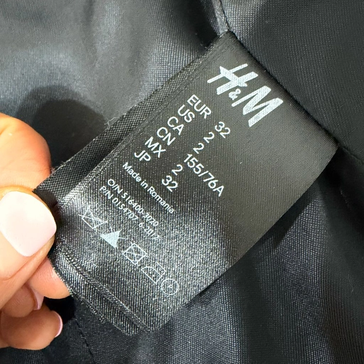메종 마틴 마르지엘라 X H&M 블랙 자켓 이미지