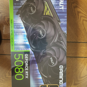 미개봉 새상품 팰릿 RTX 5080 게이밍프로 판매 이미지