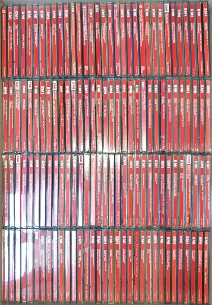 DG, EMI, 데카, 소니, 데논 등 클래식 CD 5천장 일괄 이미지