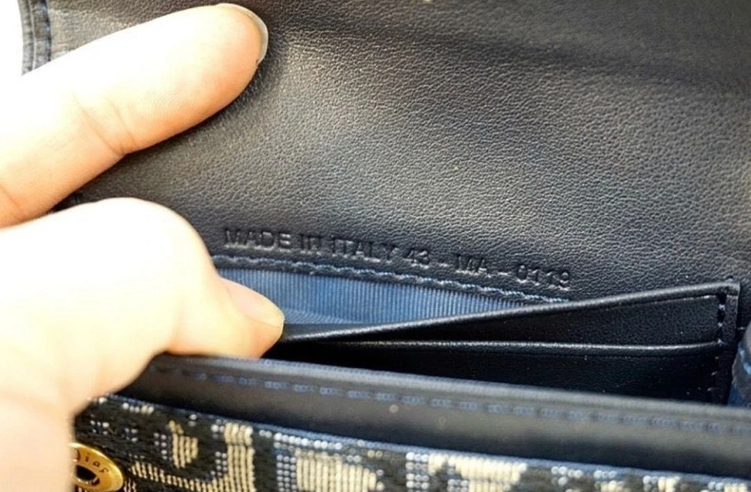 디올 오블리크 새들 카드지갑 새상품 이미지