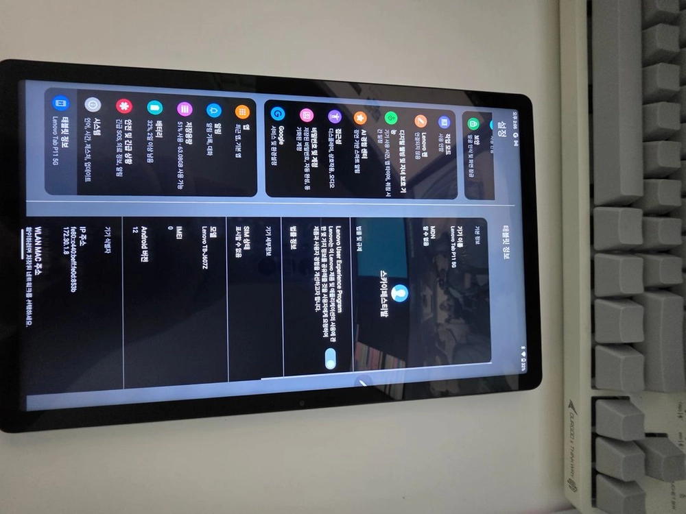 고사양 11인치 레노버 p11 탭 lenovo TB-J607Z 128gb/ 태블릿 pc 이미지