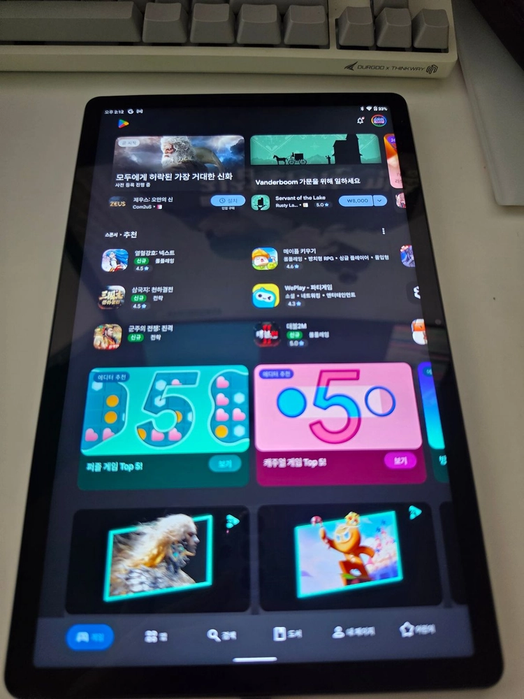 고사양 11인치 레노버 p11 탭 lenovo TB-J607Z 128gb/ 태블릿 pc 이미지