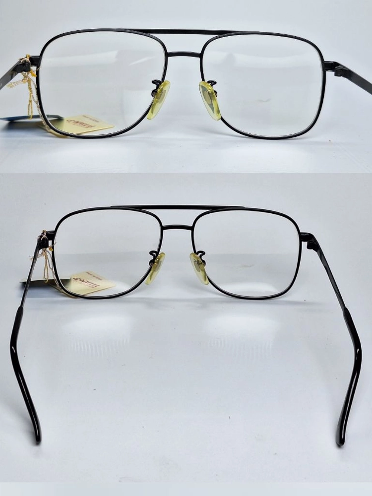 LUCKY T401-91 안경테 52mm 더블브릿지 일본 빈티지 데드스톡 투브릿지 Y2K 레트로 클래식 복고 패션 이미지