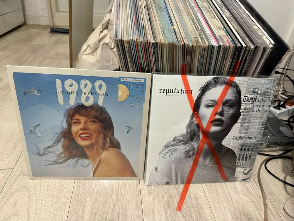 테일러 스위프트 LP 앨범 컬렉션 이미지