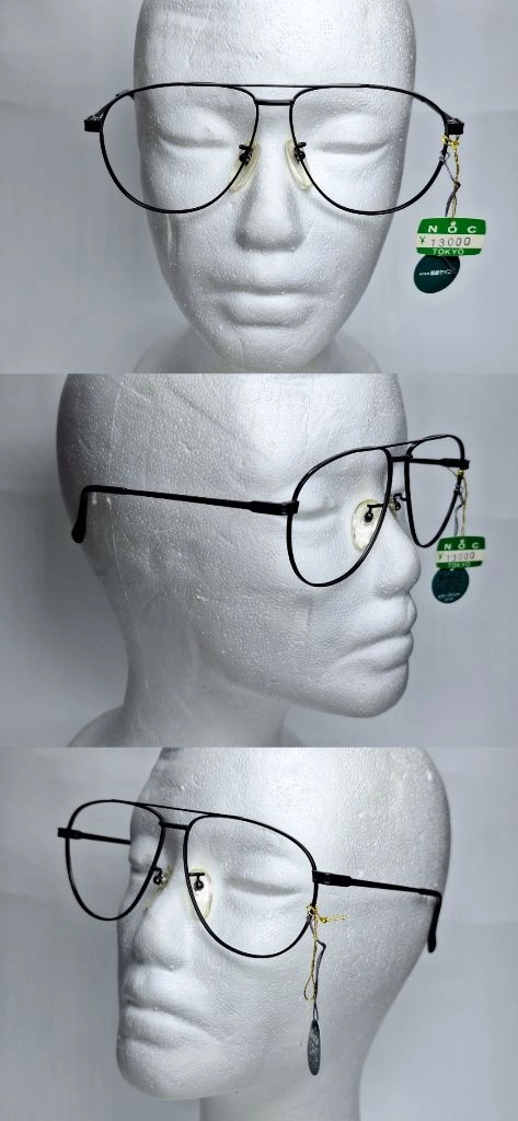 세이코 VISTA M-474 SB 안경테 54mm 더블브릿지 일본 빈티지 데드스톡 투브릿지 에비베이터 레트로 패션 이미지