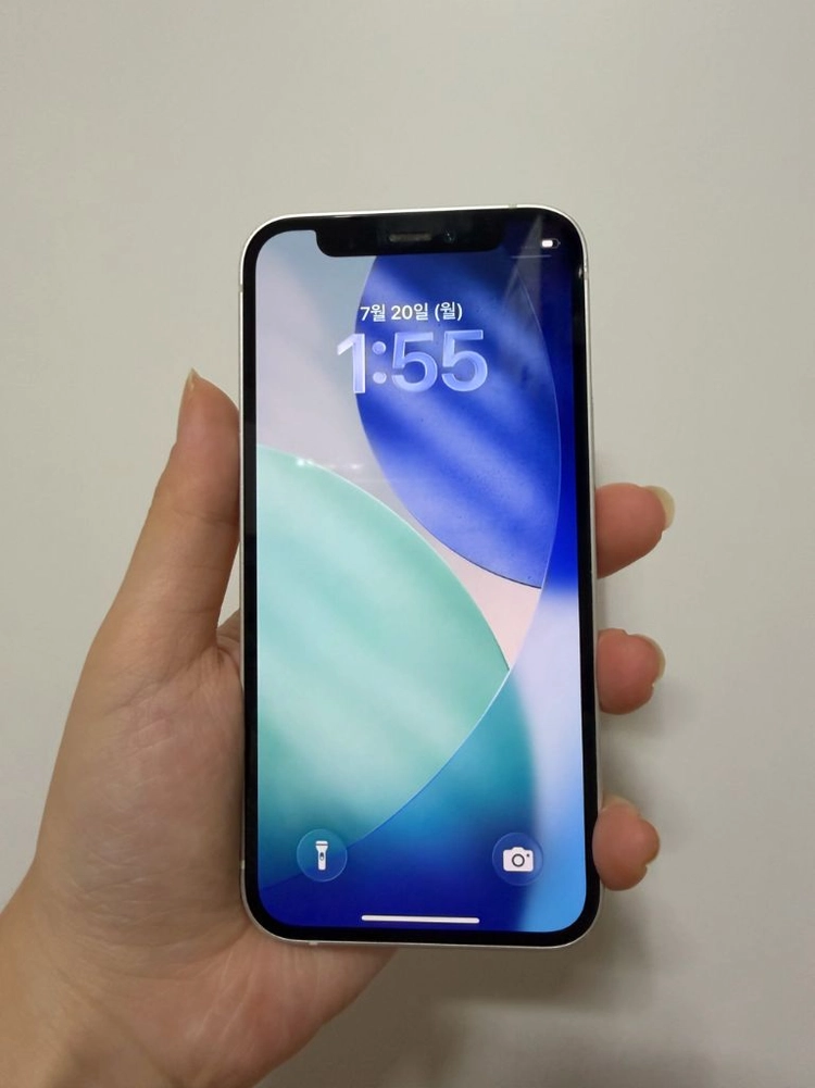 애플 아이폰 12 미니 화이트 128GB 이미지