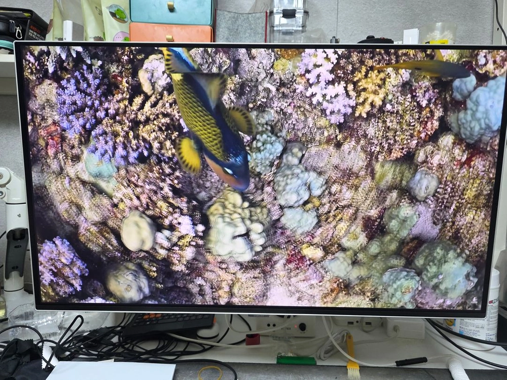 삼성 g80sd 4k 모니터 판매합니다. 이미지