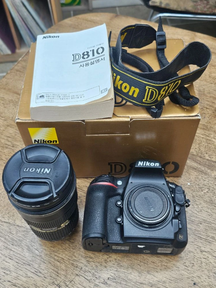 니콘 d810 + 니콘 24-70 f2.8 - 안심되는 중고거래