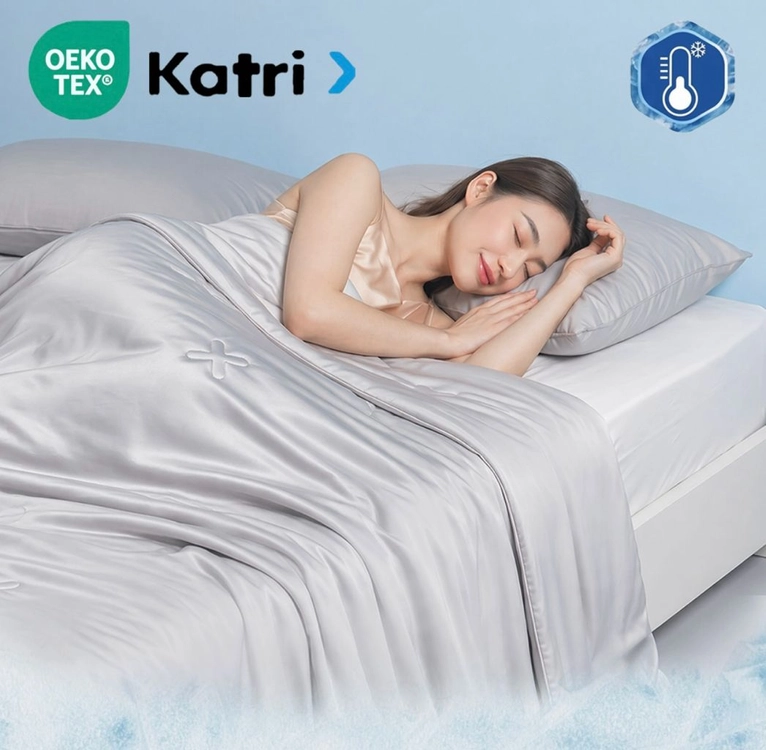 급) Katri 냉감 이불, 알러지케어, 퀸 새상품 이미지