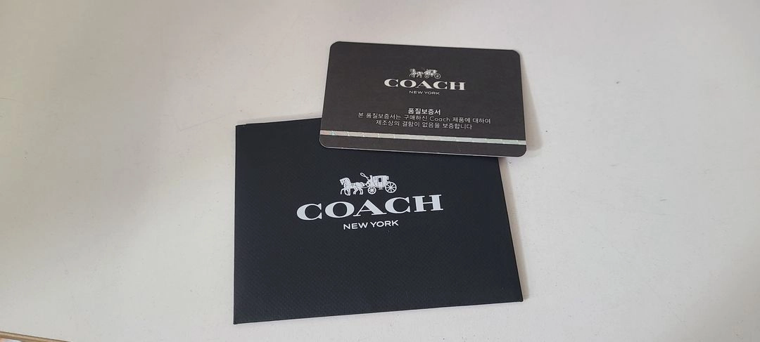 코치 COACH 여성 체인 크로스백 CW586 블랙 이미지