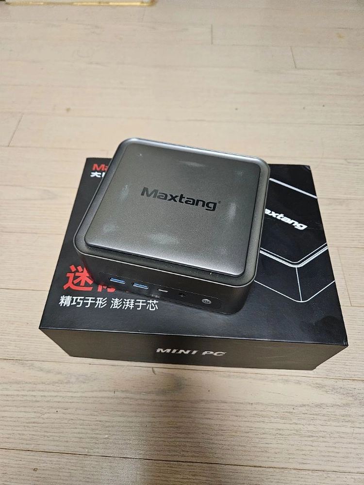maxtang 6600h 미니pc 부품용 팝니다 - 안심되는 중고거래