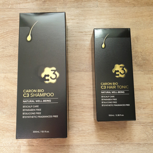 카론바이오 C3 샴푸 + 헤어토닉 세트 두피모발케어 천연약산성 탈모샴푸 이미지