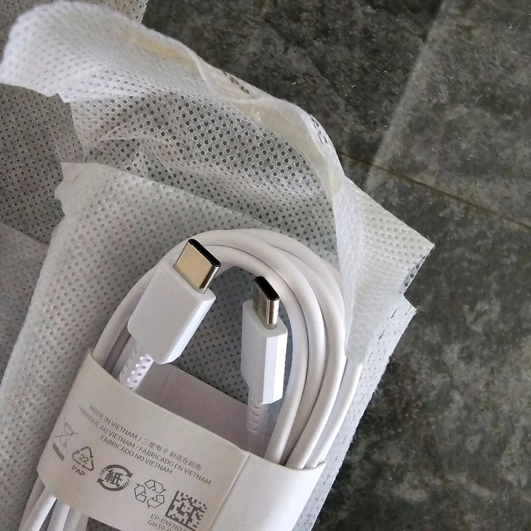 새상품)삼성정품 45W C타입 초고속충전기와CtoC케이블세트 핸드폰충전기 이미지