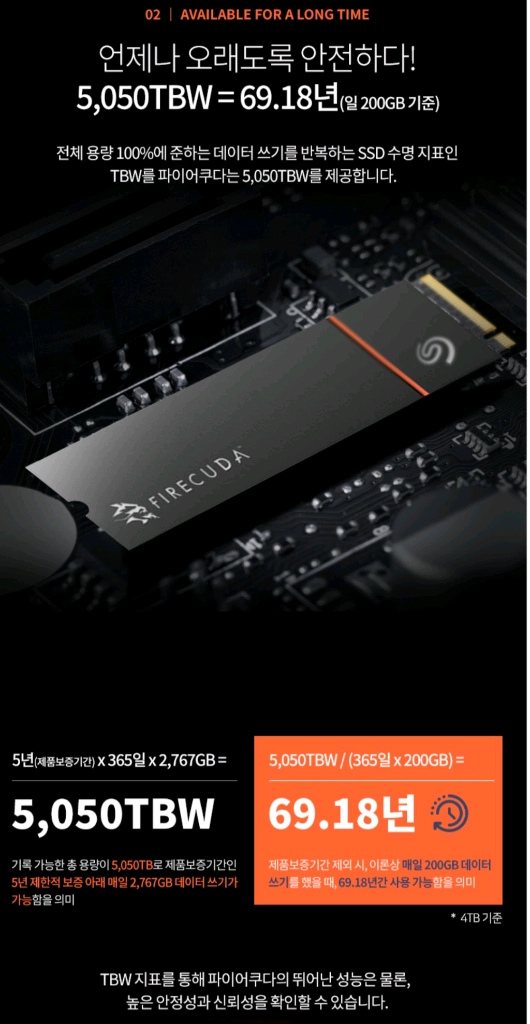 (미개봉) Seagate 파이어쿠다 530R 4TB 이미지