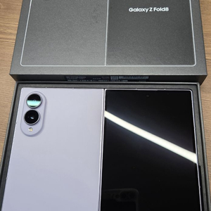 갤럭시 Z폴드8 라벤더 512GB 자급제 풀박스 이미지