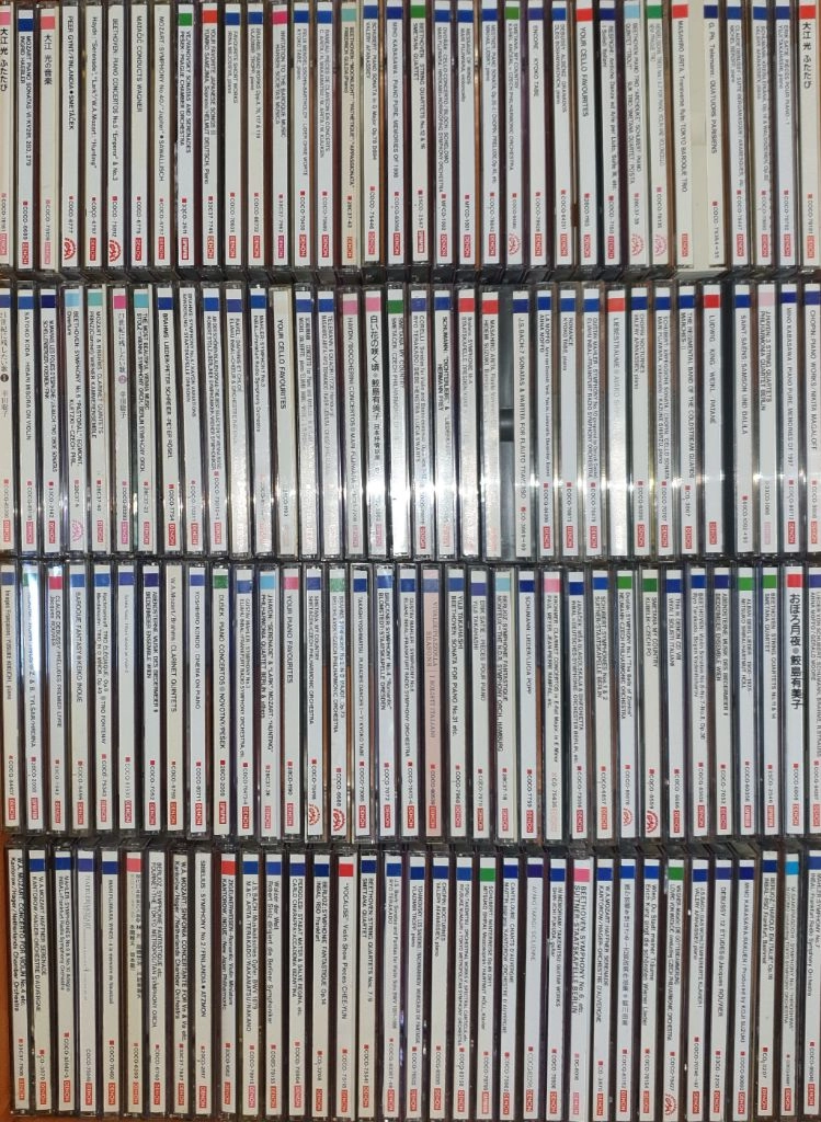 DG, EMI, 데카, 소니, 데논 등 클래식 CD 5천장 일괄 이미지