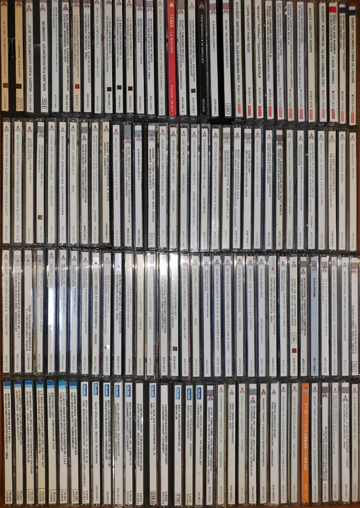 DG, EMI, 데카, 소니, 데논 등 클래식 CD 5천장 일괄 이미지