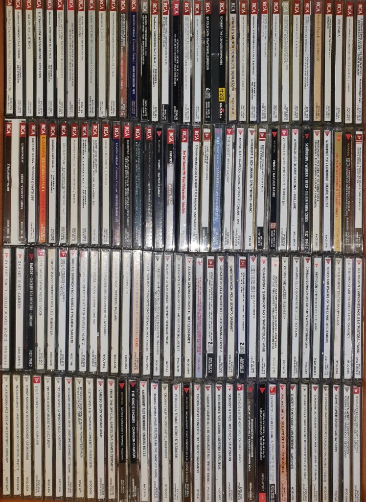 DG, EMI, 데카, 소니, 데논 등 클래식 CD 5천장 일괄 이미지