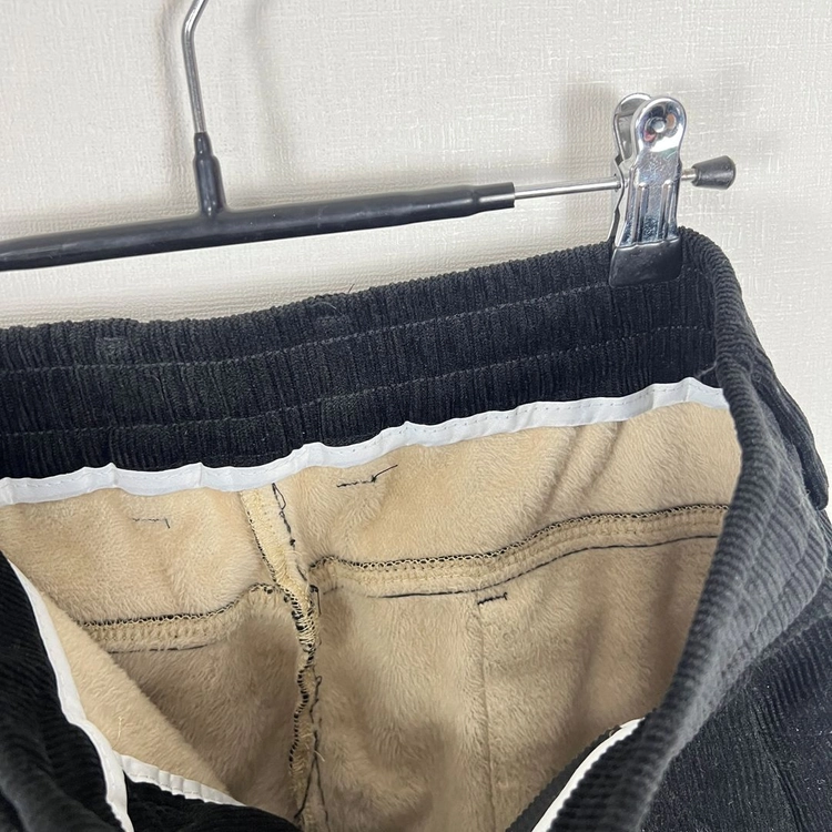 겨울 안감털 코듀로이 바지 블랙 남38 라덴 빈티지 이미지