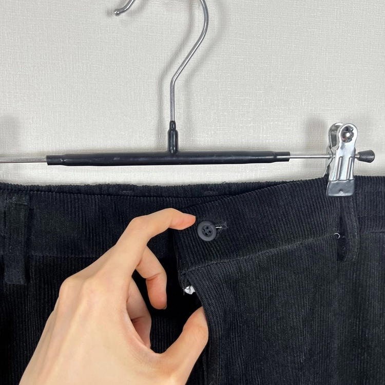 겨울 안감털 코듀로이 바지 블랙 남38 라덴 빈티지 이미지