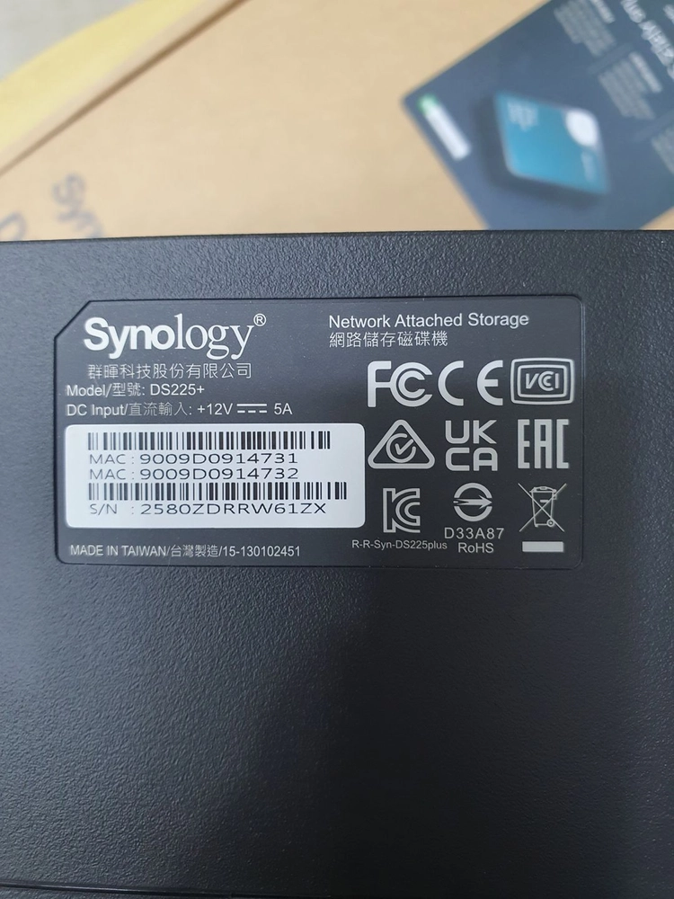 시놀로지 Synology 4TB NAS 하드디스크 세트 이미지