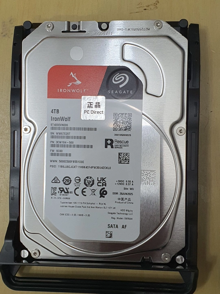 시놀로지 Synology 4TB NAS 하드디스크 세트 이미지