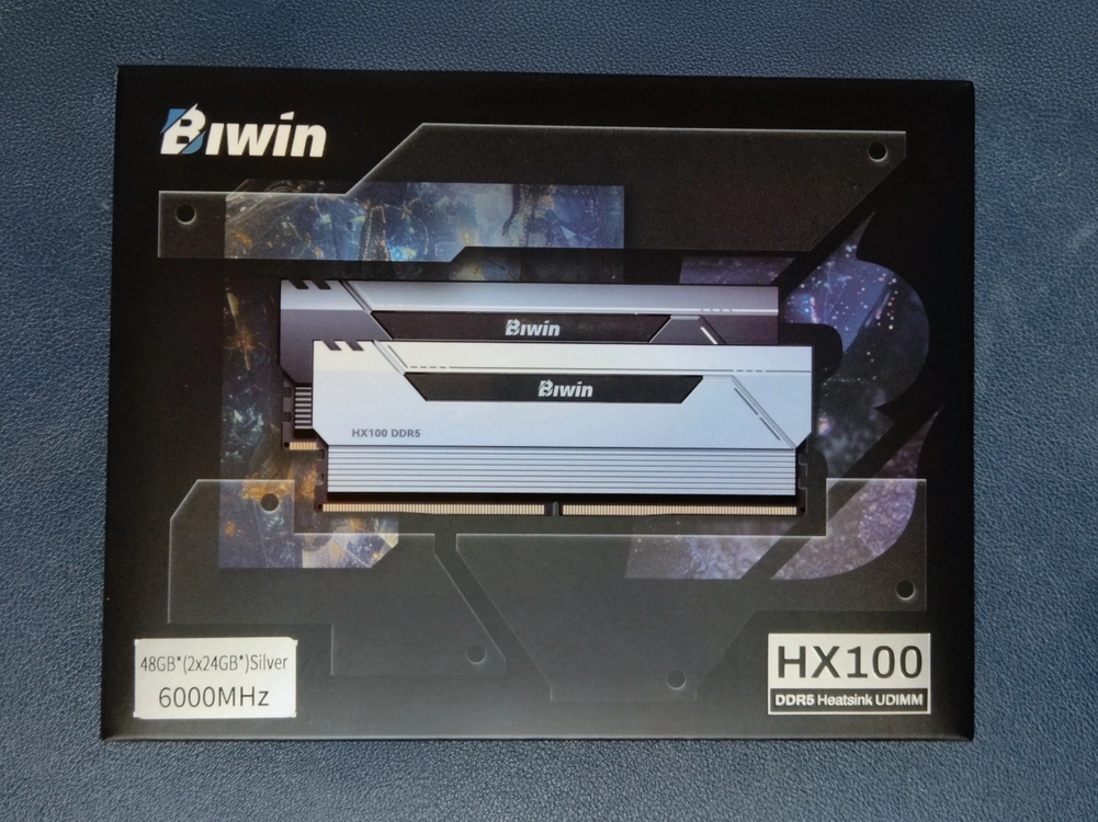 (미개봉 새상품)BIWIN DDR5 6000 CL28 48GB(24X2) 코잇 정품 라이프워런티미개봉 이미지
