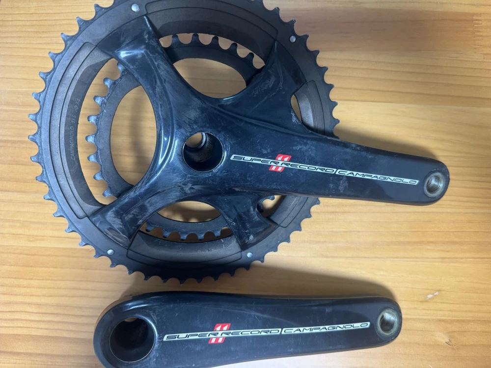 캄파놀로 슈퍼레코드 11단 로드 자전거 카본 크랭크 50-34t / 172.5mm 이미지