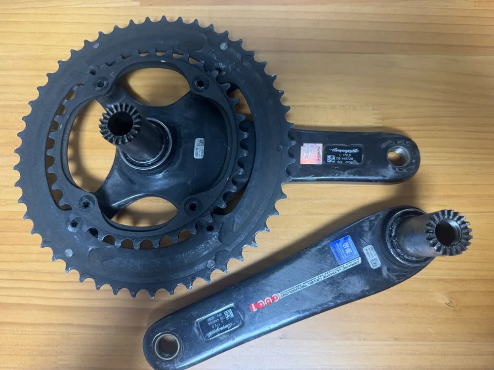캄파놀로 슈퍼레코드 11단 로드 자전거 카본 크랭크 50-34t / 172.5mm 이미지