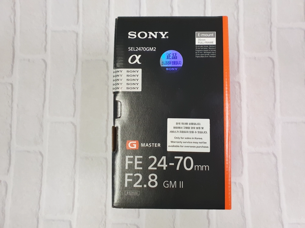 소니 미개봉 A1M2 a7r6 a7m5 a7cr zv-e1 50150gm 2470gm2 a7c2 70200gm2 이미지