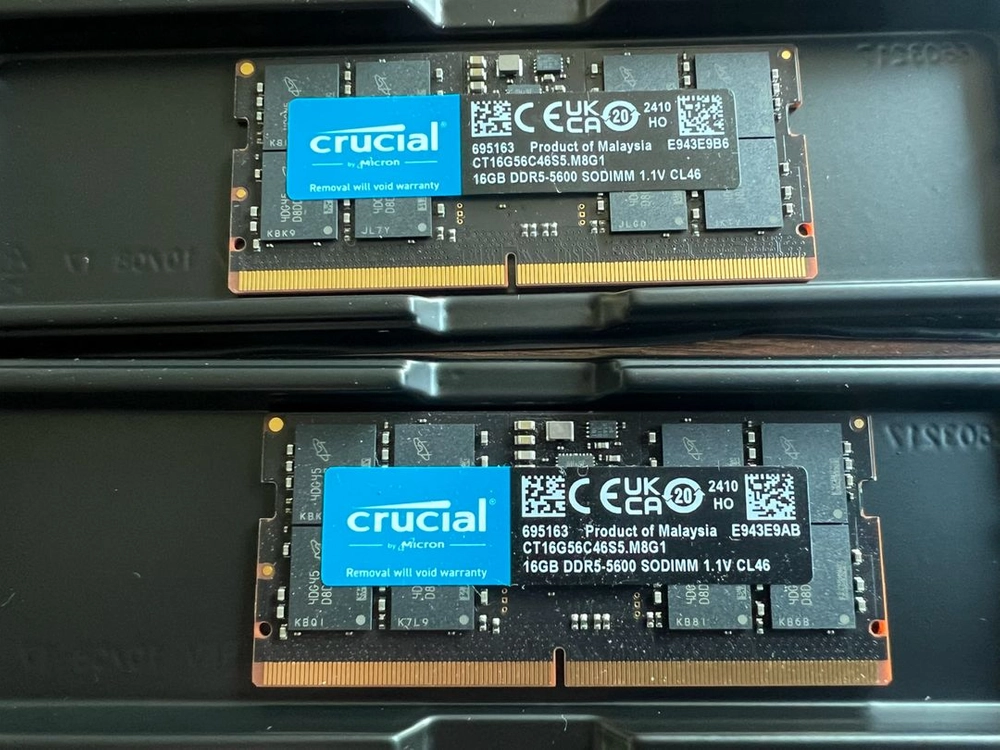 마이크론 DDR5 5600 16GB x 2개 32GB 메모리 팝니다 이미지