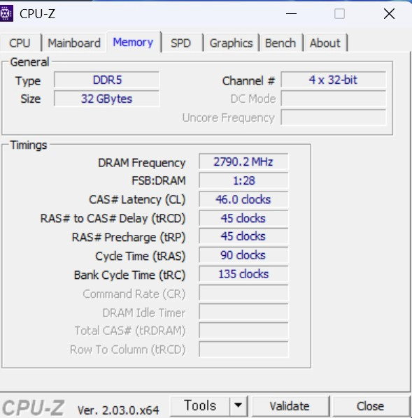 마이크론 DDR5 5600 16GB x 2개 32GB 메모리 팝니다 이미지