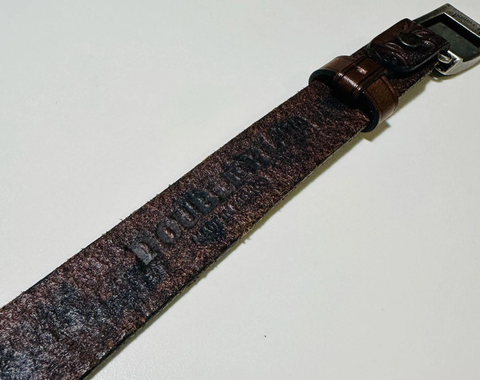 RRL 더블알엘 핸드툴 레더 벨트 브라운 36 신품급 이미지