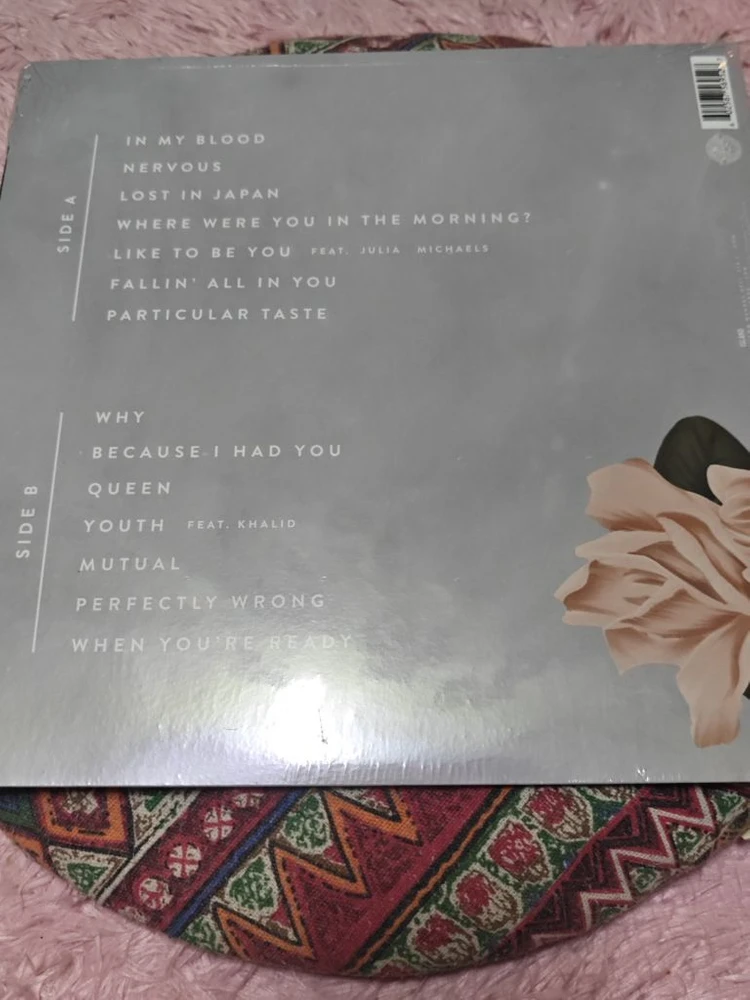 (미개봉) 숀 멘데스 블루터코이즈 한정판 LP 이미지