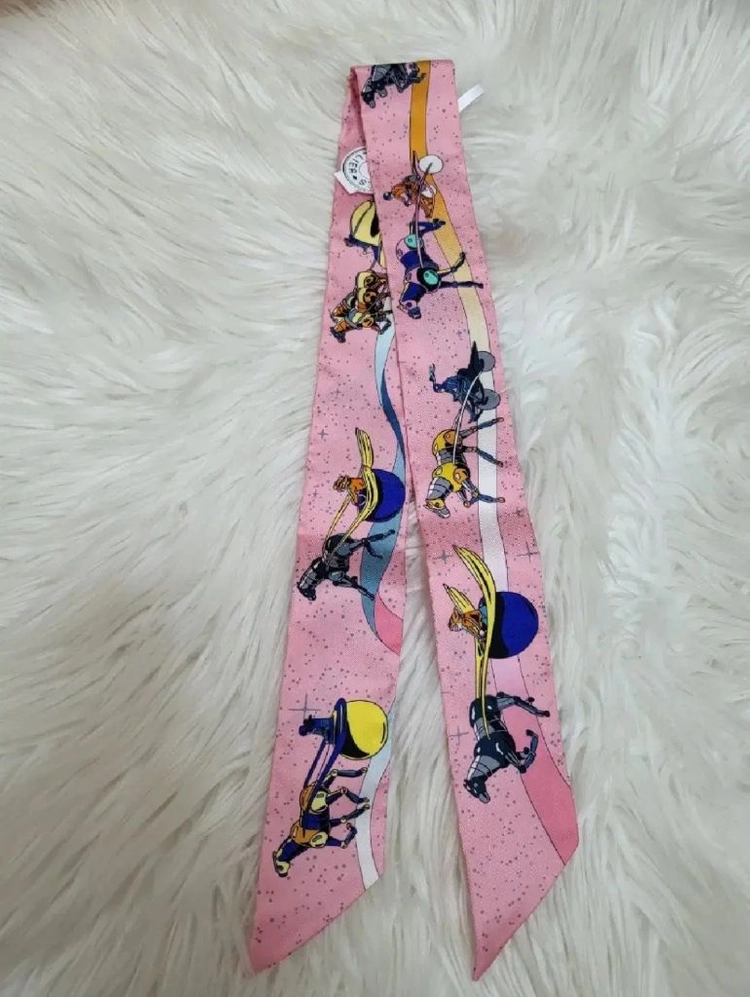 에르메스 트윌리 스페이스 더비 로즈색상 이미지