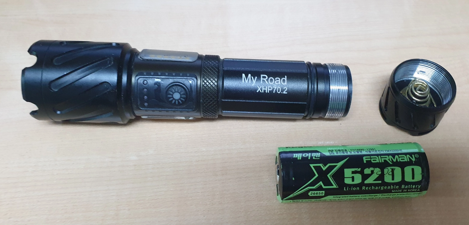 LED 후레쉬, 손전등 > my road xhp 70.2 이미지