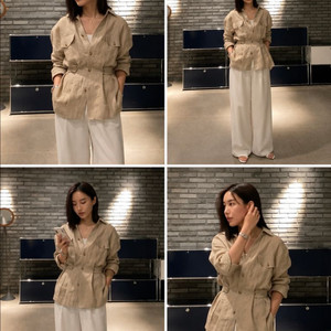 r2w Hive linen shirt JK 레투 하이브 린넨 자켓 이미지