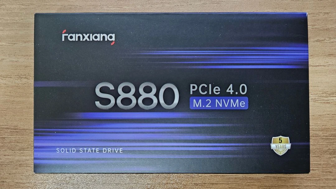 Fanxiang S880 PCIe 4.0 M.2 NVMe SSD 4TB 이미지