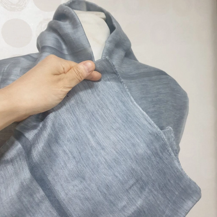 차콜그레이 롱스카프 롱목도리 롱머플러 이미지