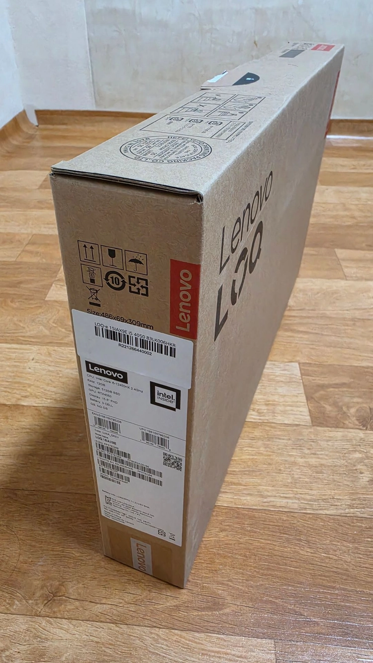 [판매] 2024 Lenovo LOQ e 15IAX9E RTX 4050 / RAM 12GB / SSD 512GB 이미지