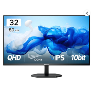 필립스 QHD 100 IPS 보더리스 HDR 무결점 모니터 32E1N3500 80cm 이미지