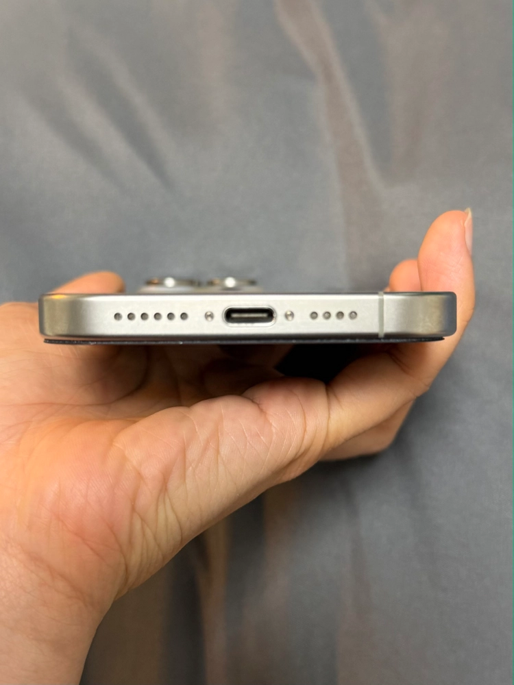 아이폰 15프로맥스 256gb 실버 이미지