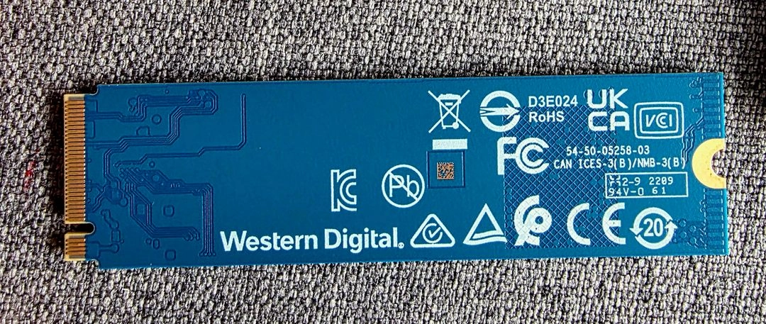 wd sn350 2tb m.2 nvme 이미지