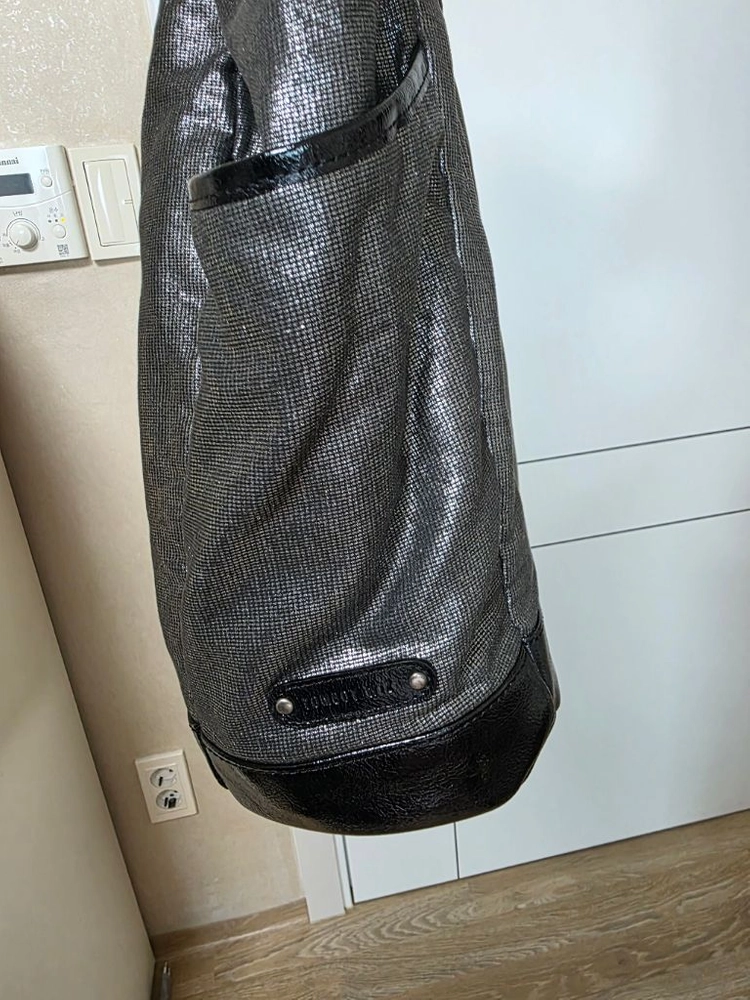 톰보이 숄더 호보백 블랙 이미지